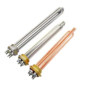 220V 380V 3Kw 6Kw 9Kw 12Kw Stainless Steel Heating Element Immersion Water Resistor Tubular Heater