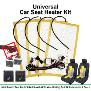 Chauffe-siège <span class=keywords><strong>de</strong></span> voiture professionnel 12V universel, coussin chauffant en alliage à 3 températures pour taxis et véhicules <span class=keywords><strong>de</strong></span> flotte - Product Image 4