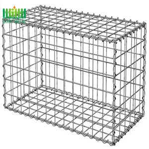 Hot Sale Welded Gabion Box/Gabion Stone Basket FSC-certified Iron Frame with Hot Dip Galvanized Finish for Gates and Fences