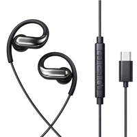 Nouveaux écouteurs intra-auriculaires ouverts de style moderne, filaires Type-C, avec crochet d'oreille, étanches IPX0, câble de 1,2 m, écouteurs sportifs pour la course à pied