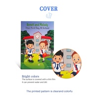 Libros Infantiles en Inglés, Libros de Cartón para Educación Infantil, Libros de Historietas Infantiles de Tapa Dura