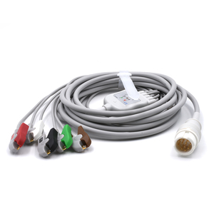 Kompatibel dengan Kabel EKG Direct Connect Philllippsss M3064A M1723B 5 Lead Clip IEC untuk Penggunaan di Rumah Sakit - Product Image 3