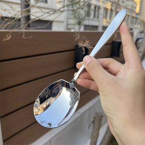 Serving Spoon Large Stainless Steel Long Handle For Home Party Use - Product Image 1