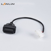Câble adaptateur OBD OBD2 vers 20 broches, connecteur OBDII 20 broches, ligne de diagnostic pour outil de diagnostic automobile