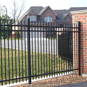 Pannelli di recinzione in acciaio metallico curvo