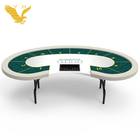 Nymph — Table de Poker pliable, modèle confortable, avec plateau à jetons, vente en gros