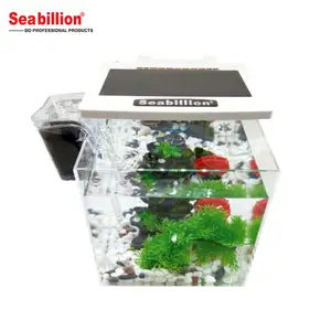 Acrylic fish tank aquarium with LED aquarium light with high-brightness bead for aquarium tank fish