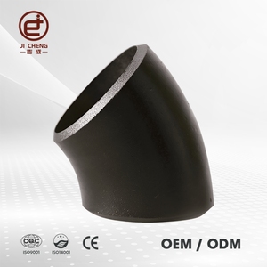 Proveedor de China Acero al carbono 45 grados SCH80 Dimensiones del codo Acero al carbono Codo de tubo de 45 grados Soldadura a tope Codo de 45 grados - Product Image 2