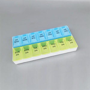 Bán buôn 7 ngày Pill trường hợp xách tay hiện đại y học Box <span class=keywords><strong>Top</strong></span> bán mini nhựa 7 ngày Pill trường hợp hàng tuần - Product Image 2