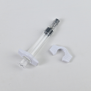 Emballage individuel sous blister, seringue en verre de 10 ml (10 <span class=keywords><strong>cc</strong></span>) d'acide hyaluronique avec poignée ergonomique - Product Image 4