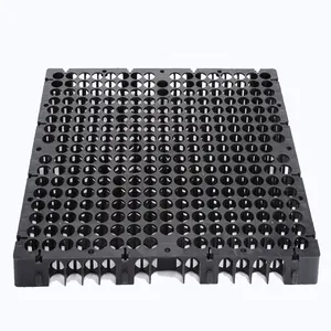 Hight quality plastic rectangle terrace drainage layer modular drain cell for garden