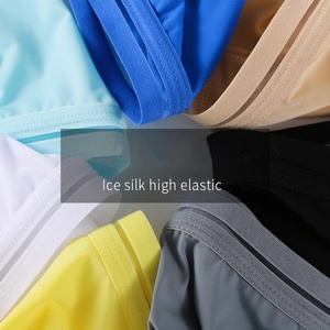 Ropa interior <span class=keywords><strong>de</strong></span> seda helada para hombre Naked Feeling, ropa interior <span class=keywords><strong>de</strong></span> secado rápido <span class=keywords><strong>de</strong></span> cintura baja para hombre, ropa interior transpirable convexa en U para hombre, venta al por mayor - Product Image 5
