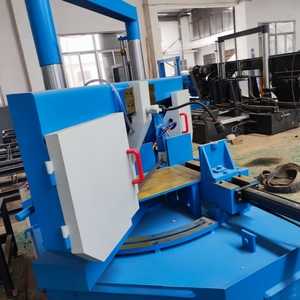 2025 nouvelle Machine de sciage à bande horizontale CNC automatique avec régulation de vitesse pompe moteur à engrenages PLC Core scie manuelle incluse - Product Image 3