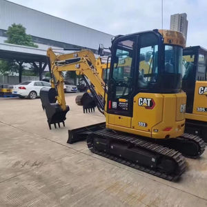 Excavadora de Orugas Mini CAT303CR Usada de 3 Toneladas, Fabricada en Japón en 2022, Cargadora con Pocas Horas de Trabajo, Excavadora Hidráulica CAT303CR - Product Image 1