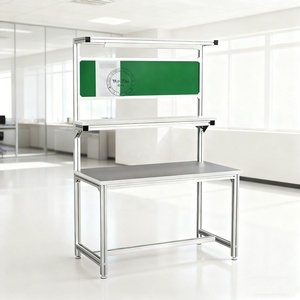 Bàn làm việc nhà máy Weizhi, bàn lắp ráp, bàn thí nghiệm, bàn làm việc bằng nhôm, bàn làm việc kiểu Werkbank - Product Image 4