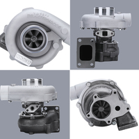 MaXpeedingrods Turbocompresseur universel T3T4 T04E A/R .50 Turbine A/R. Turbocompresseur à bride T3 63 400+HP