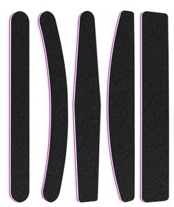 100/180 Çift Taraflı Düz Tek Kullanımlık Plastik Tırnak Parlatıcı Zımpara Dosyaları Profesyonel OEM Mevcut Manikür Pedikür Tırnak Aletleri - Product Image 6