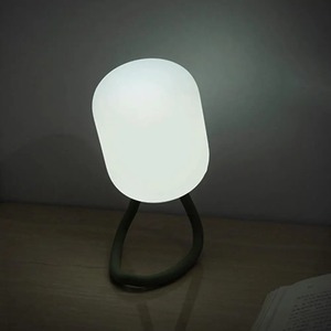 Lámpara de Noche para Camping, Luz para Camioneta, Lámpara de Escritorio LED Recargable con Soporte para Teléfono, Luz Nocturna Regulable sin Parpadeo para Camping - Product Image 3