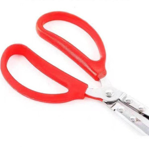 Outil antidérapant pour la capture de crabes en mer, pour les activités de pêche en lac et en extérieur, ciseaux droits et courbés pour la capture de loches, anguilles et crabes - Product Image 2