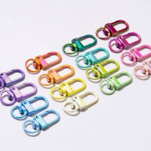 Mousquetons colorés en alliage de zinc avec finition UV – Clips de porte-clés écologiques personnalisés pour projets de bricolage et accessoires - Product Image 3