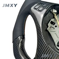 Usine en gros LED cuir perforé fibre de carbone M Performance sport volant pour BMW série 3 E90 E91 E92 E93 voiture