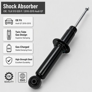 Amortisseur à gaz arrière OEM 7L8513029F pour Audi Q7 4L VW Touareg Porsche Cayenne, grand <span class=keywords><strong>SUV</strong></span> de luxe - Product Image 1