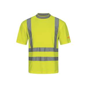 SAFESTYLE T-shirt haute visibilité STEVEN taille XL jaune 75% PES/25% coton - Product Image 1
