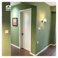 Puerta Interior Moderna de WPC de Alta Calidad, Impermeable e Insonorizada, para Dormitorio y Baño