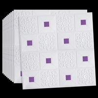 Papier peint auto-adhésif décoration de maison 3s papier peint 3d mousse papier peint autocollant tissu