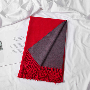 Écharpe d'Hiver Réversible en Pashmina Doux Cachemire pour Femme - Product Image 5