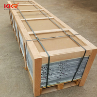 Dalle en surface solide acrylique KKR pour comptoirs de cuisine, panneaux muraux et plans de travail