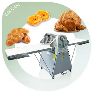 Maquina Lamina dora De Masa Elektrische Pizza Baklava Bäckerei Gebrauchte Fondant Teig Roller Sheeter Maschine für Brot