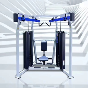 Máquina de Remo Isolateral ASJ-SM8009 con Doble Pila de Pesas, Sistema de Pines, Entrenador Independiente de Fuerza para Brazos y Espalda para Gimnasio - Product Image 1