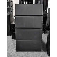 Nouveauté Système audio vidéo et d'éclairage professionnel Caisson de basses actif de 15 pouces avec enceintes actives en ligne de type array en plastique