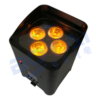 Étui de chargement sans fil pour DJ uplighter 6*18W Rgb wauv Par éclairage à effet de scène avec télécommande