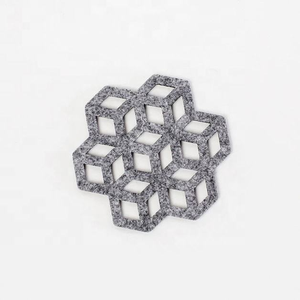 Nouvelle innovation, prix bas, sous-verre en feutre polyester classique, résistant à la chaleur, durable, taille personnalisable pour la maison et l'hôtel - Product Image 2