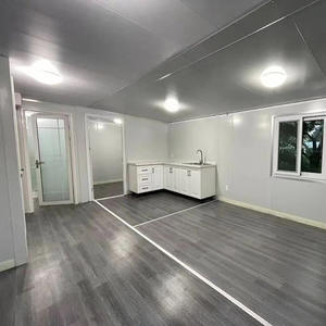 20Ft 40Ft หุ้มฉนวนที่เตรียมไว้ล่วงหน้าสำหรับวิลล่าบ้านและอาคารสำนักงานแบบพกพาสำหรับโรงแรมและห้างสรรพสินค้า - Product Image 3