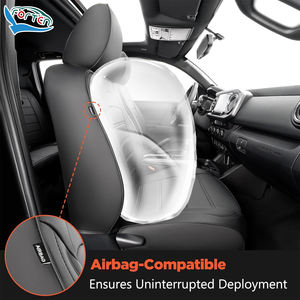 Accessoires intérieurs de voiture personnalisés 2026+ Taco Parts Housses de siège de luxe pour Toyota Tacoma 3ème génération Housses de siège de voiture en cuir Ensemble complet - Product Image 5