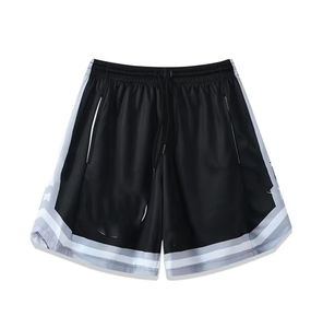 กางเกงขาสั้นบาสเก็ตบอลสำหรับผู้ชายกางเกงขาสั้นสำหรับเล่นบาสเก็ตบอลโลโก้เสื้อยืดกีฬายิมกลางระบายอากาศได้ดี - Product Image 4