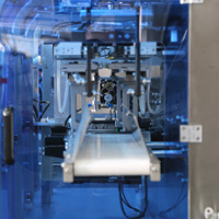 Machine d'emballage horizontale Doypack multifonctionnelle pour sachets préformés de snacks, liquides et aliments en mini-paquets