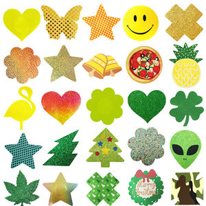 Proveedor Impreso Pezones Empanadas Personalizado Diferentes Diseños Desechables Pezón Cubierta Sexy Ecológico Adhesivo Pechos Cubierta Mujer - Product Image 1