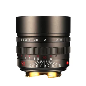 50mm F1.1 Large Aperture Manual Focus Lens Standard Lens for Mirrorless Cameras (Micro 4/3 Mount) for Leica M