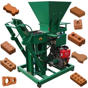 เครื่องกดอิฐดินเหนียวดินไฮดรอลิกแบบประสานกับดิน HBY2-15กล้าหาญนิเวศ - Product Image 1