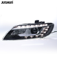 Système d'éclairage automobile JUSHUN pour Audi Q7 06-15, projecteur de phare LED, lentille, feux de jour, pièces automobiles