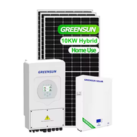 Système d'énergie solaire pour téléviseur et réfrigérateur, système solaire de 15 kW, kit de panneaux solaires