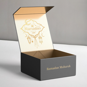 Islamic Ramadan Magnetic Luxury <strong>Gift</strong> <strong>Box</strong> <strong>Eid</strong> Mubarak Chocolate Cake <strong>Box</strong> Set Book Shape <strong>Gift</strong> <strong>Box</strong> - Product Image 3