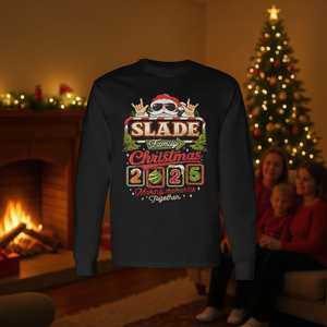 T-shirt à manches longues Slade Family Christmas 2025 pour créer des souvenirs ensemble - Product Image 3