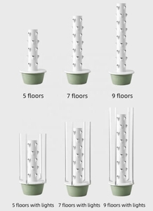 Torre de Cultivo Hidropónico de 7 Niveles con Bomba, Sistemas de Riego para Balcón, Estantes de Cultivo Multinivel - Product Image 2
