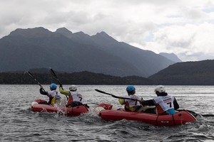 Tùy chỉnh <span class=keywords><strong>2</strong></span> người packraft <span class=keywords><strong>whitewater</strong></span> packraft giá rẻ Ba lô bè để bán - Product Image 5