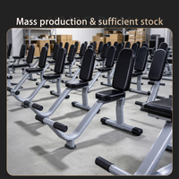Chaise utilitaire robuste de qualité industrielle et banc de musculation fixe pour l'entraînement de force professionnel en salle de fitness